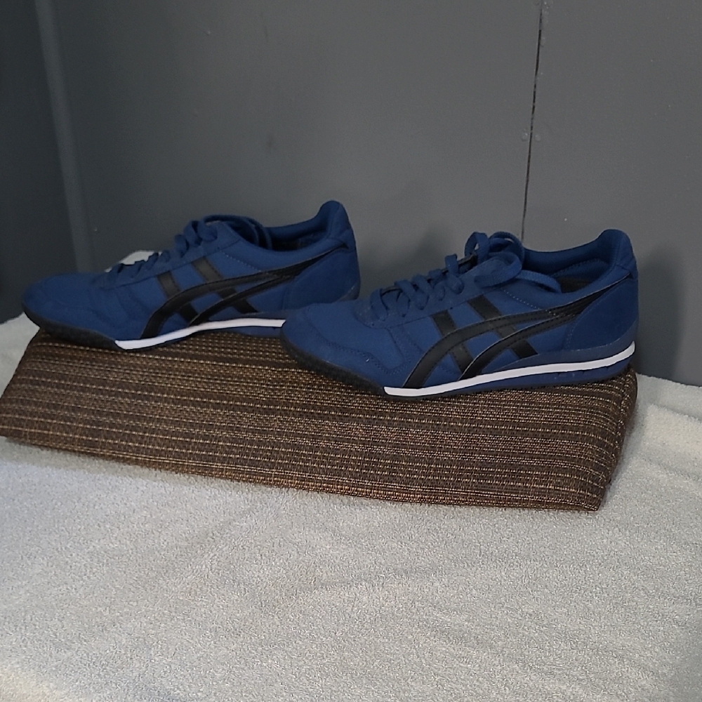 Onitsuka Tiger by Asics Blue and Black Sneakers